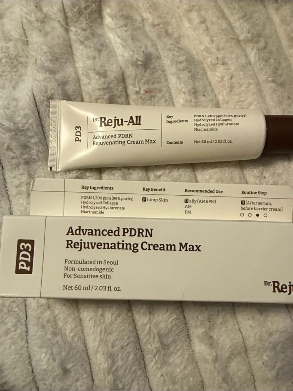 Advanced PDRN Rejuvenating Cream Max — White